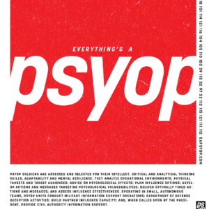 Everything's a PSYOP. The supreme version